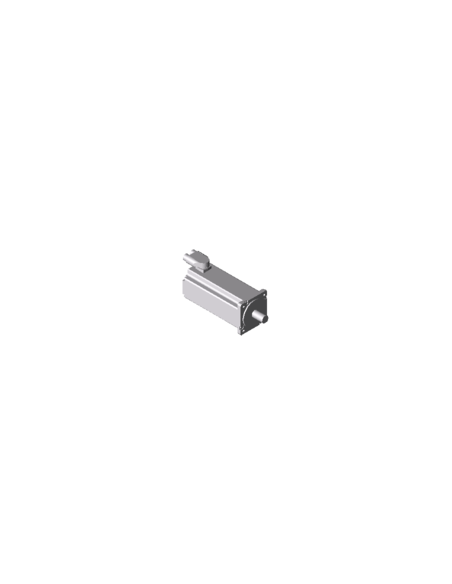 Motor SE 80-350-5-55-R, similar al RAL 9006 aluminio
