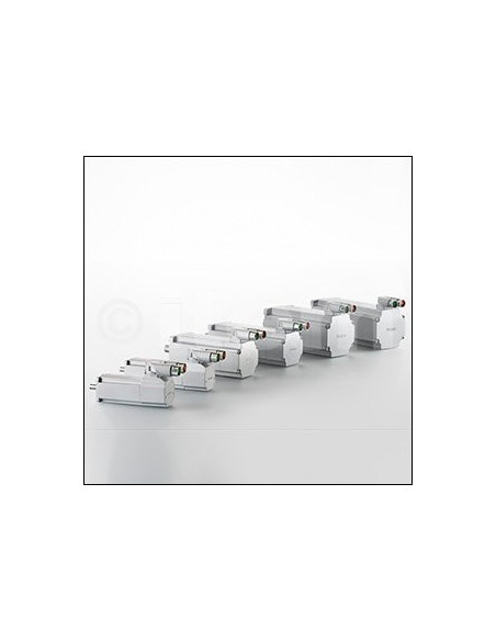 Motor SE 80-350-5-55-R, similar al RAL 9006 aluminio