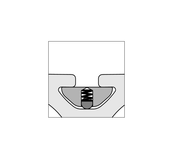 Tuerca 12 St M12 HD zincado