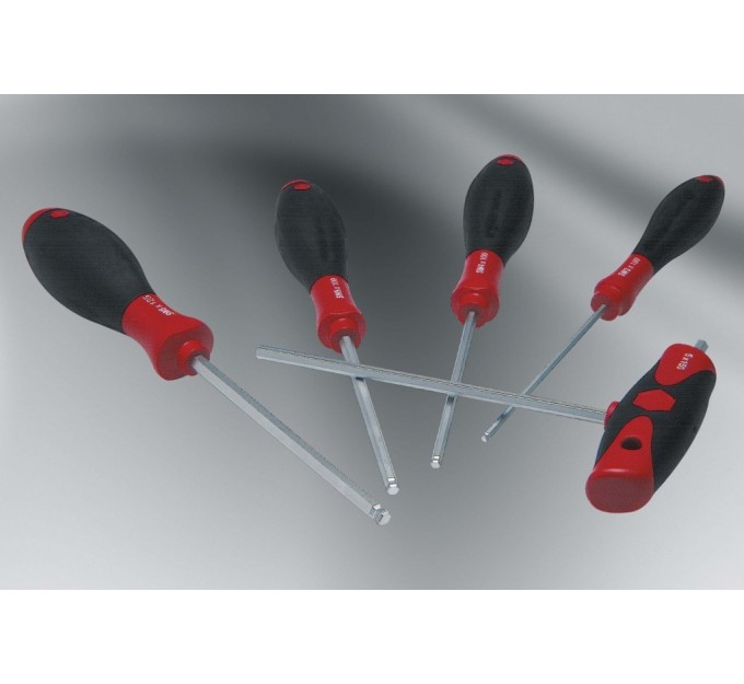 Llave Allen cabeza esférica SW5