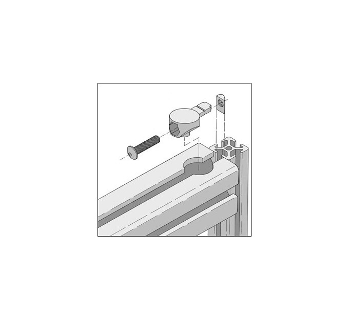 Kit unión universal 85 zincado