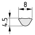 Perfil tuerca 5 St zincado 2