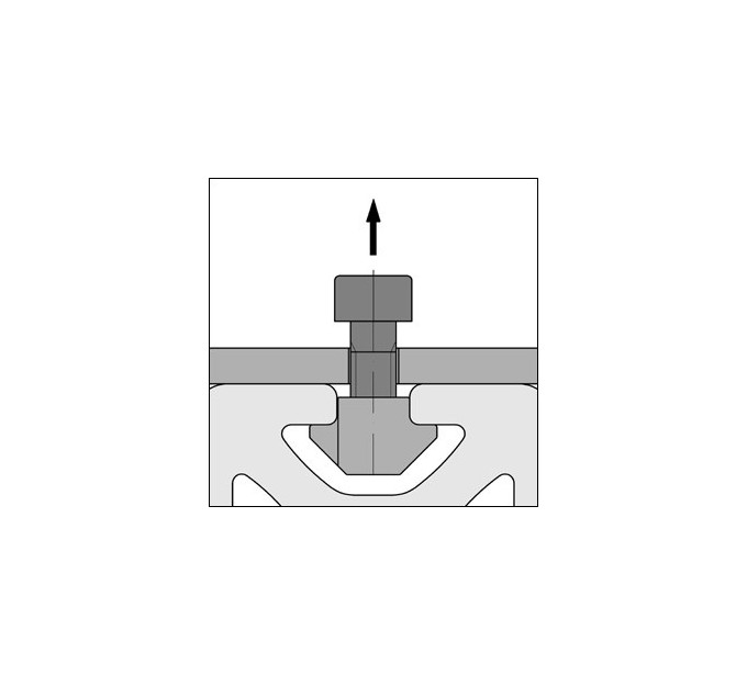 Tuerca 8 Zn M4 zincado