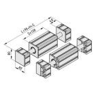 Set guía casquillo de bolas 8 80x80 D25 2