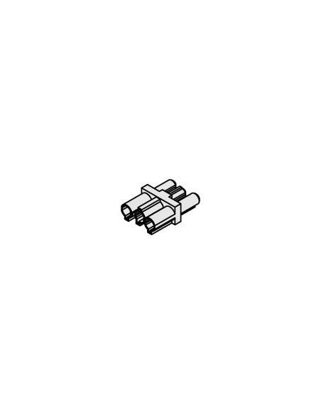 Conector m-h negro