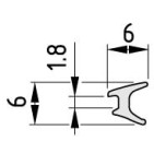 Junta 5 2-3mm negro 2