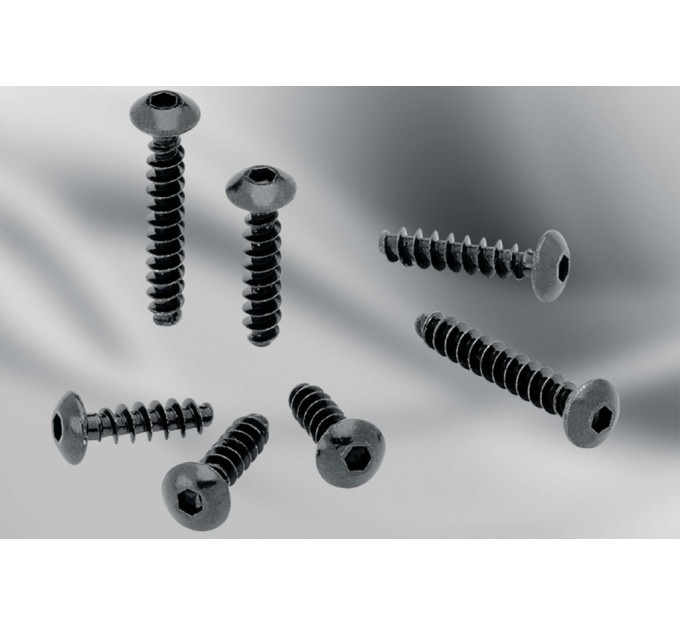 Tornillo gota de sebo T4x14 negro