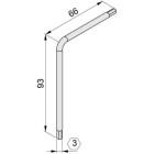 Llave Allen en L SW3 2