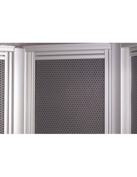 Placa absorción acústica 20mm antracita