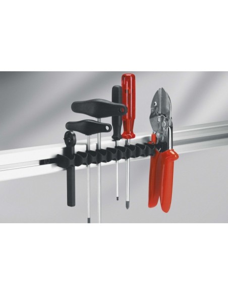 Soporte herramientas 8 negro similar al RAL 9005