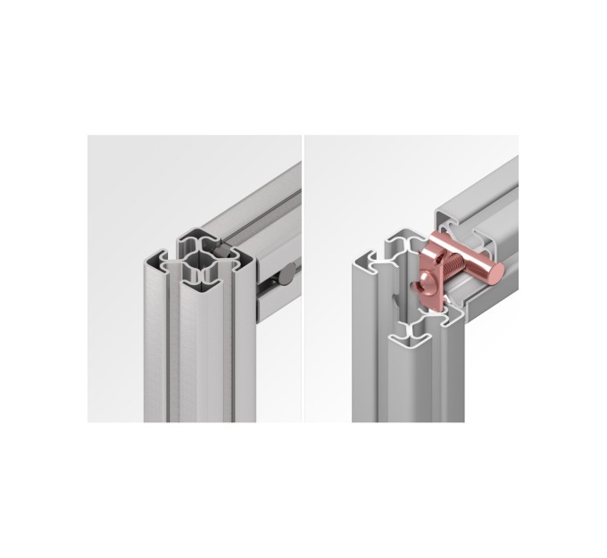 Kit unión estándar St 8 inoxidable