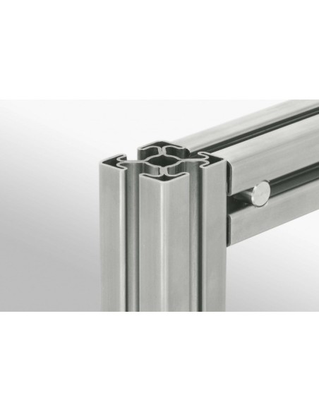 Perfil St 8 40x40 inoxidable