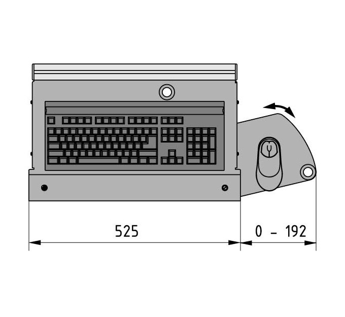 Bandeja teclado