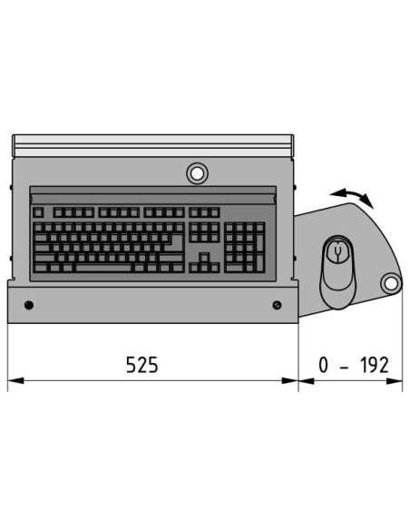 Bandeja teclado