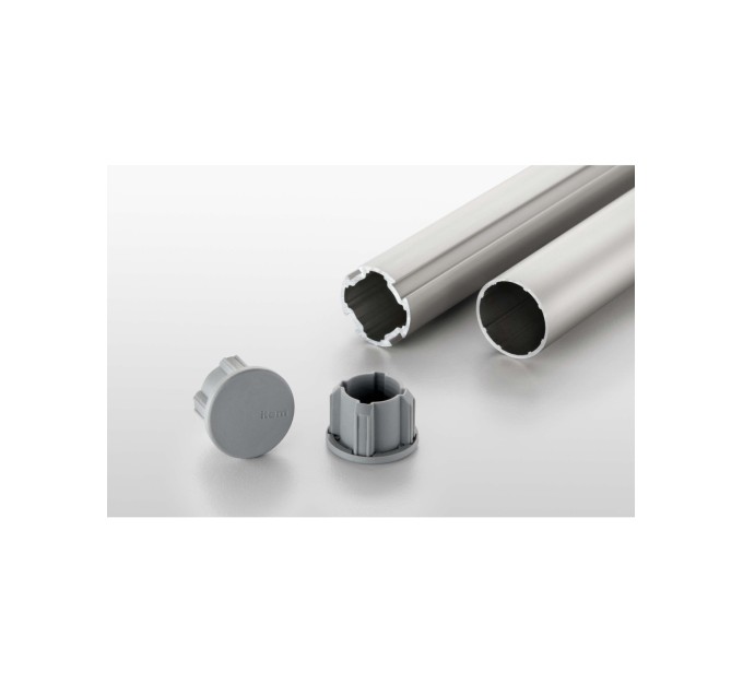 Tapeta Tubo D30 gris similar al RAL 7042