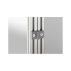 Bisagra 8 PA izquierda gris similar al RAL 7042