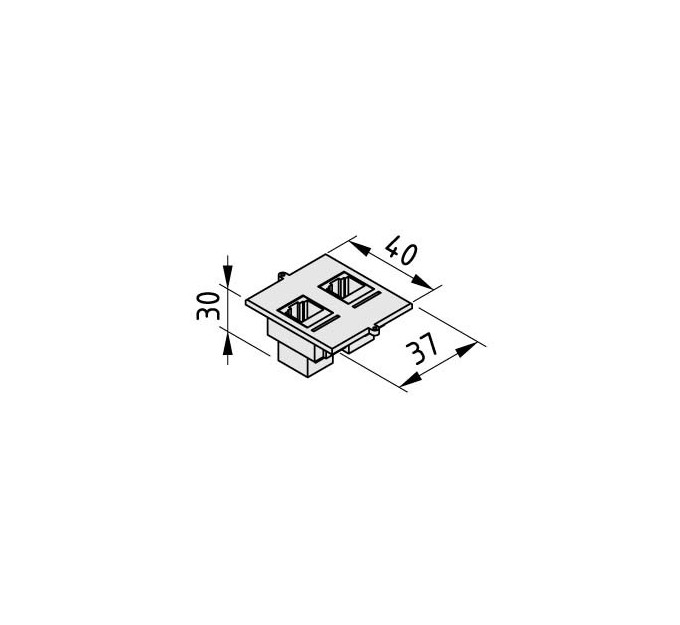 Base multi Inserto RJ45