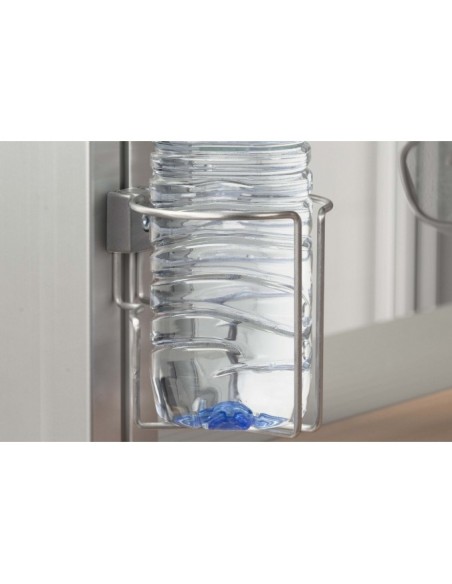 Soporte botella 8 gris similar al RAL 7042