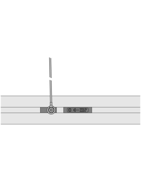 Cable de conexión ESD DK10 recto