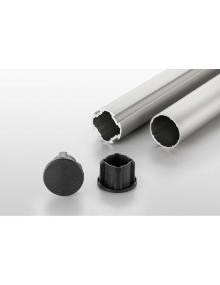 Tapeta Tubo D30 ESD negro similar al RAL 9005