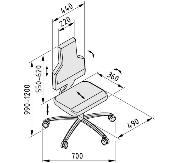 Silla PU ESD