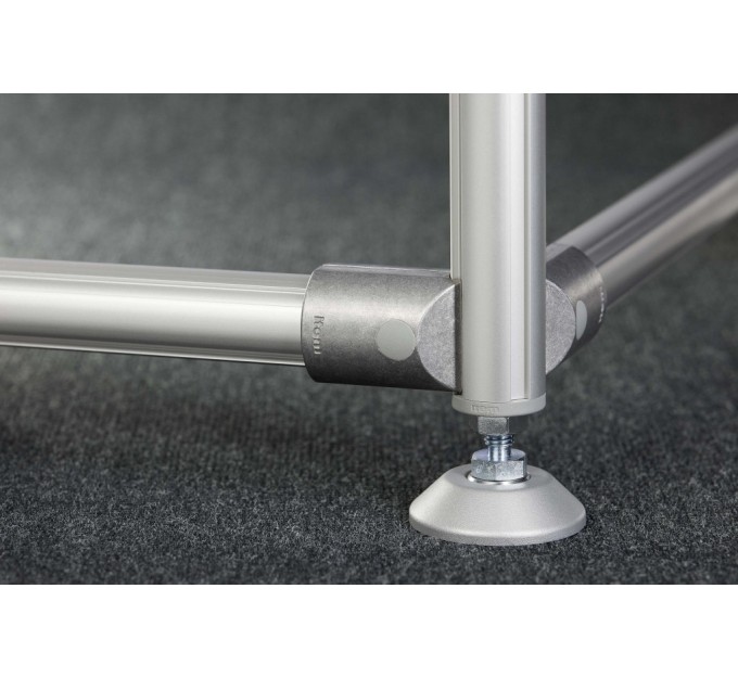 Inserto roscado D30 M6 gris similar al RAL 7042