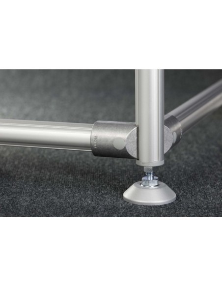 Inserto roscado D30 M6 gris similar al RAL 7042