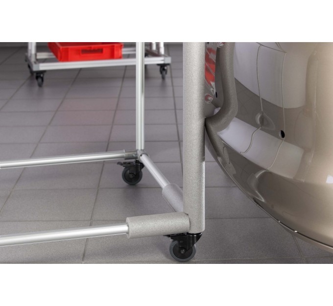 Tubo de protección D30x13 gris similar al RAL 7042