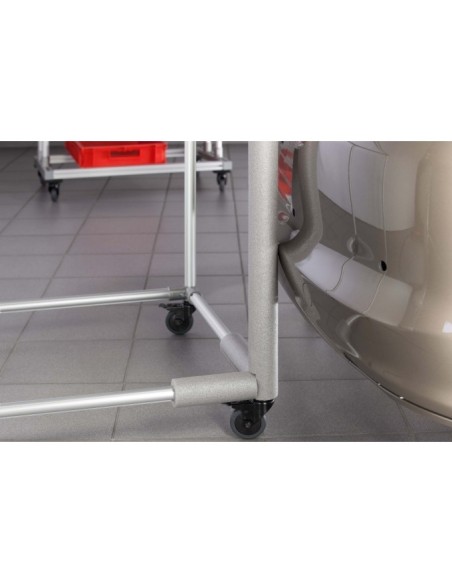 Tubo de protección D30x13 gris similar al RAL 7042