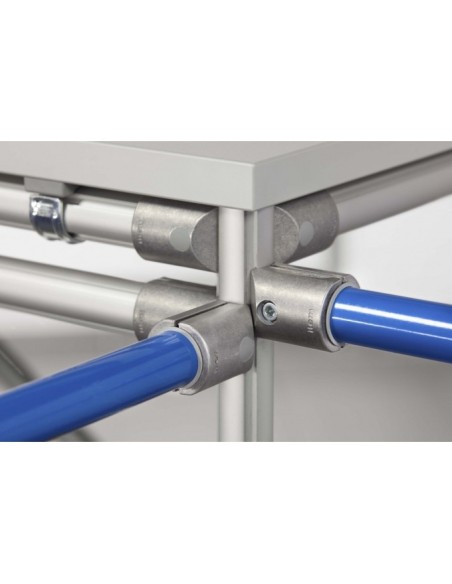 Adaptador D30D28-25 gris similar al RAL 7042