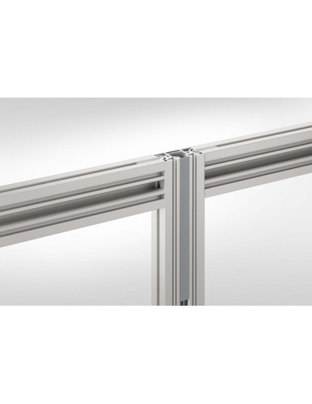 Perfil X 8 80x40 2N K15 - XMS natural
