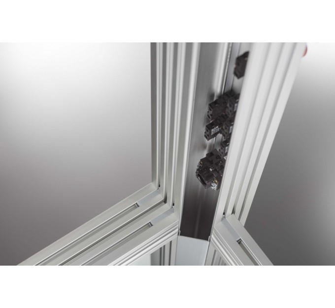 Perfil X 8 80x40 2N K15 - XMS natural