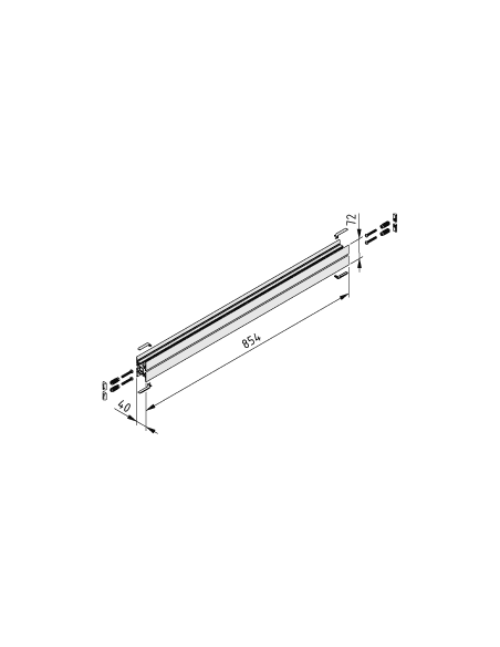 Soporte de contenedor L-T8 F