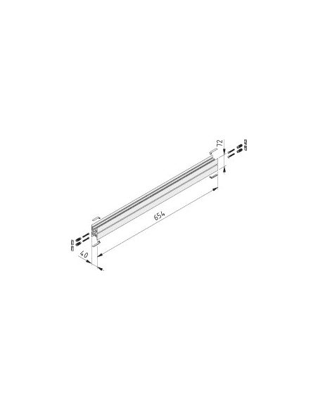 Soporte de contenedor L-T6 F