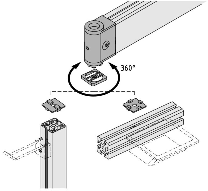 Brazo articulado 8 80 370 HD