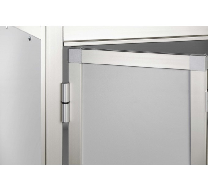 Bisagra 8 Al para perfil brida 8 32x18