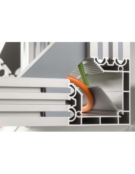 Perfil divisor K56 K – XMS gris similar al RAL 7046