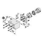 Kit de acoplamiento Cremallera 8 APWP 60 2