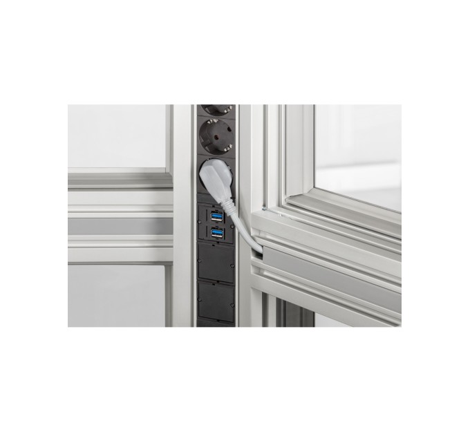 Perfil X 8 80x40 2N K15 2T - XMS natural