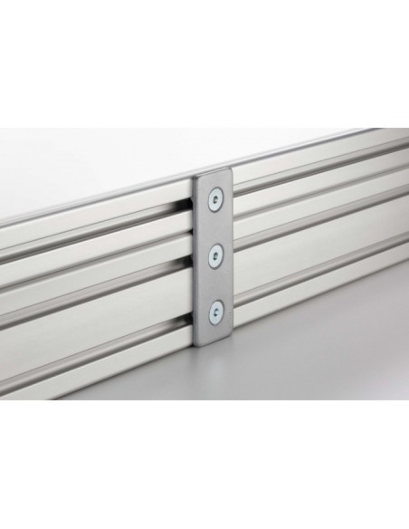 Pletina 8 120x40 similar al RAL 9006 aluminio