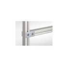 Pletina 8 80x40 St similar al RAL 9006 aluminio