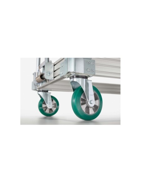 Rueda giratoria D200 PU 140x110