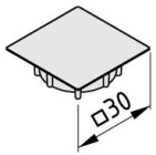 Tapeta kit unión cubo 8 40 gris similar al RAL 7042 2