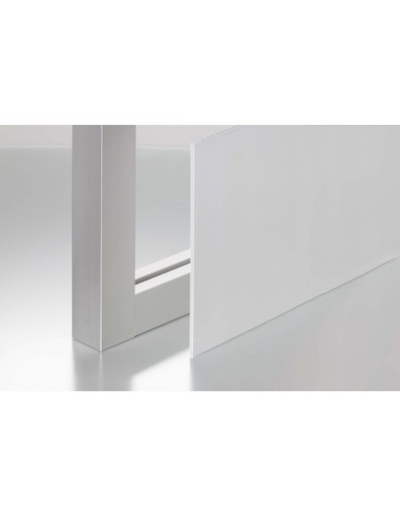 Panel nido de abeja 4mm PP blanco